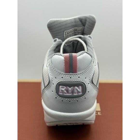 Ryn Walking Science White Pink Womens Shoes Size 6 KOR 230 *New - Picture 6 of 16